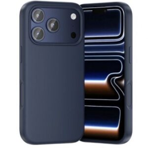 Funda Silicona con Magsafe Vention KVCLCB-30/ Compatible con iPhone 17 Pro/ Azul Medianoche