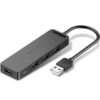 Hub USB 2.0 Vention CHMHB/ 4xUSB/ 1xMicroUSB PD