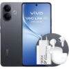 Smartphone Vivo V60 Lite 8GB/ 256GB/ 6.77"/ 5G/ Negro/ Incluye Cargador 90W y Buds